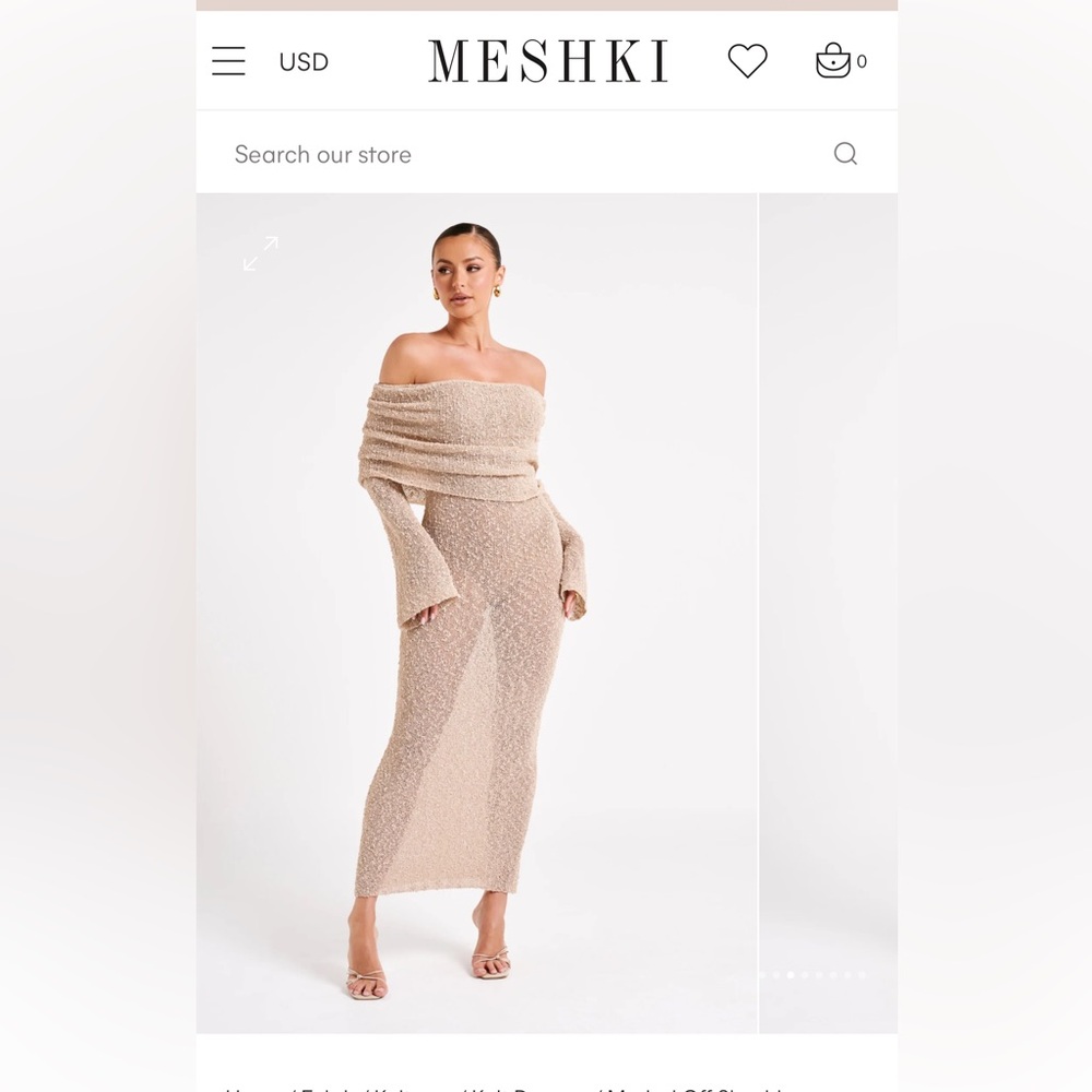 Meshki Marisol Wheat Size Small